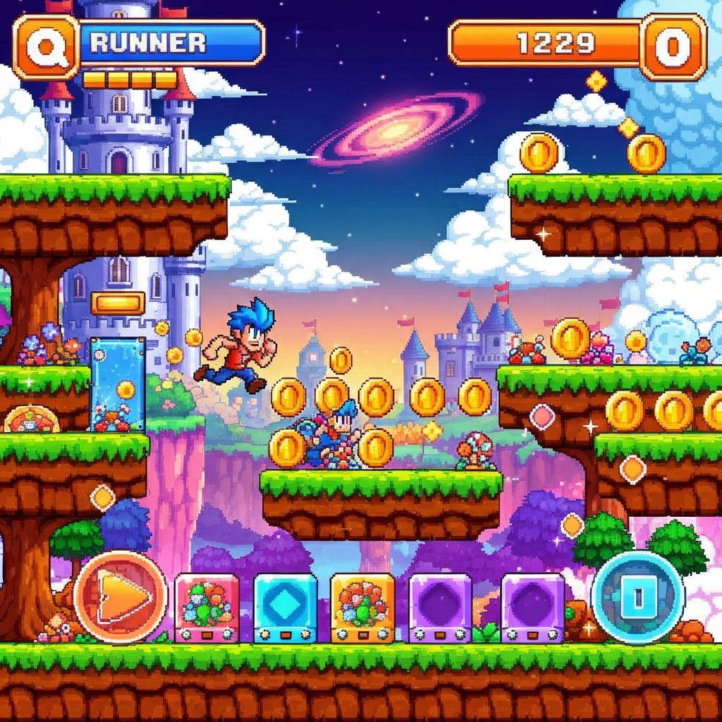 Focus Runner — Jogo 2D casual